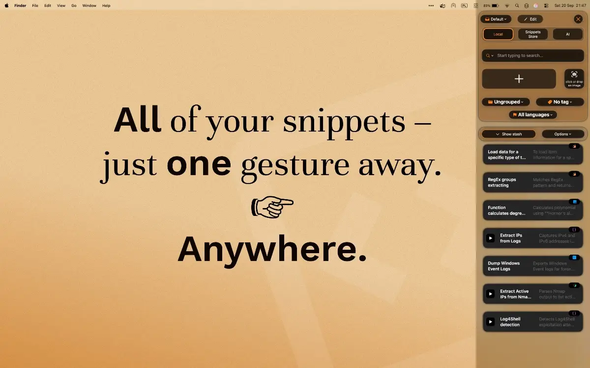 CodeMenu - Snippet Manager image number 31