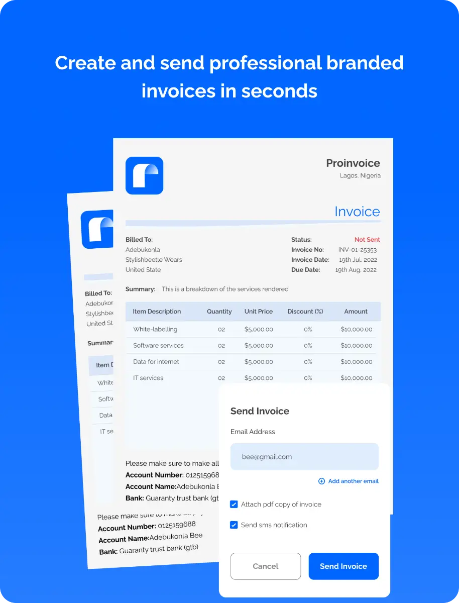 ProInvoice image number 01